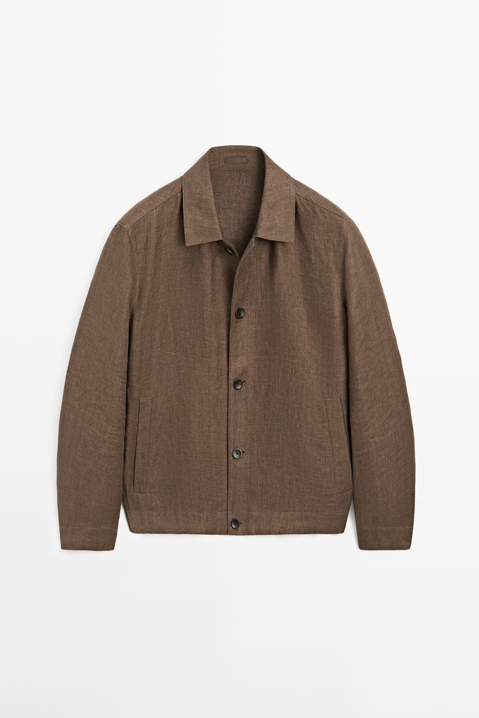 Blouson total look chevrons lin
